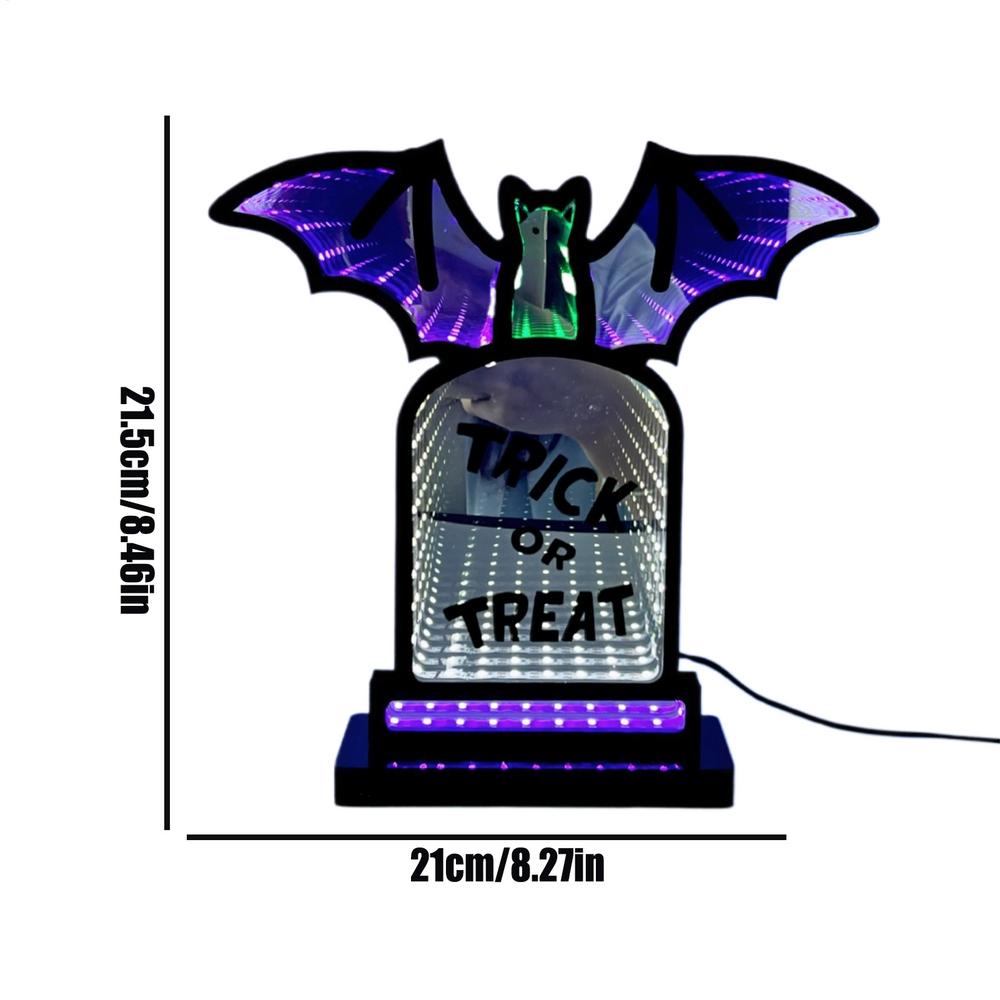 Halloween Night Light Tombstone Bat Luminous Light with Stand USB Powered Decorative Lamp Tabletop Ornament for Indoor Outdoor фиолетовый
Halloween Night Light Tombstone Bat Luminous Light with Stand USB Powered Decorative Lamp Tabletop Ornament for Indoor Outdoor фиолетовый