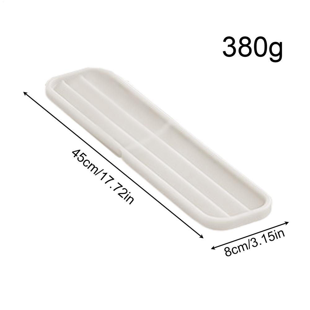 Silicone Dish Drying Mat Heat Resistant Pad 17.7 X 3 Inch Utensil Rest For Kitchen Home Counter Stove Baking Cutting Board 45x8cm білий
Silicone Dish Drying Mat Heat Resistant Pad 17.7 X 3 Inch Utensil Rest For Kitchen Home Counter Stove Baking Cutting Board 45x8cm білий