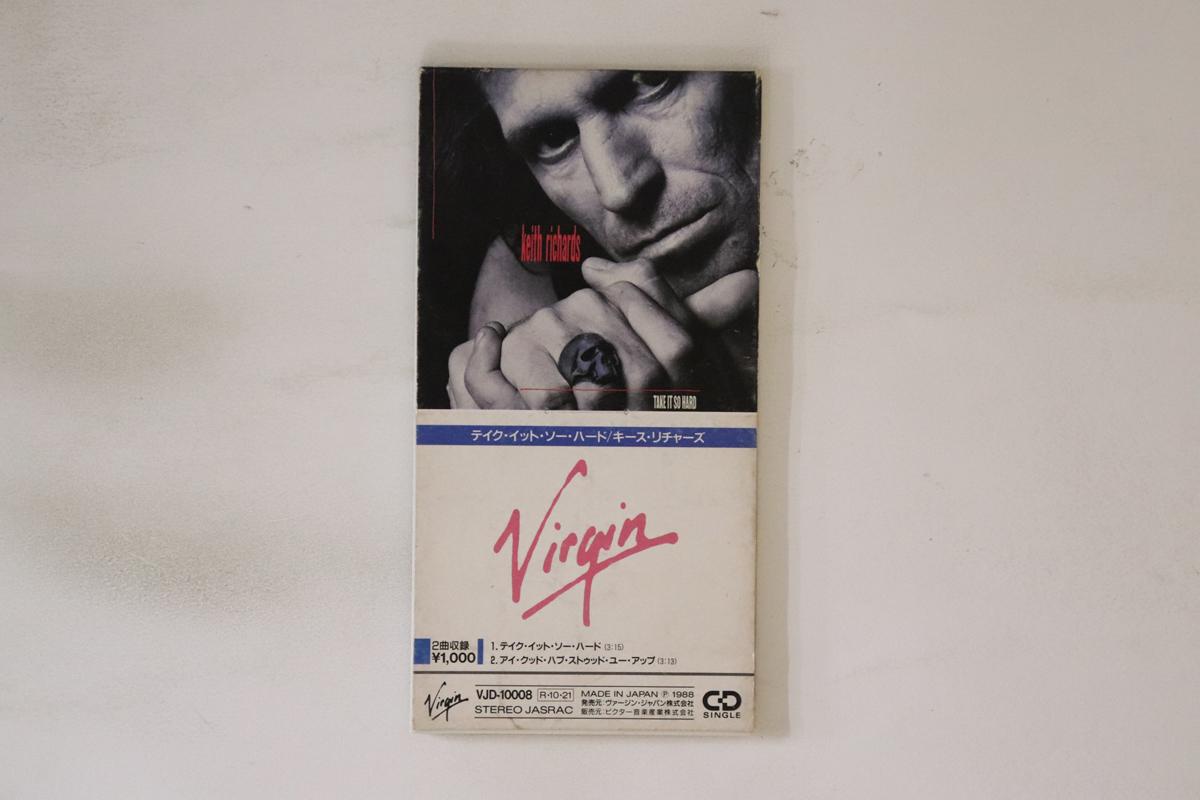CD KEITH RICHARDS Take It So Hard I Could Have Stoo VJD10008PROMO VIRGIN 1988 Japan Rock Used
CD KEITH RICHARDS Take It So Hard I Could Have Stoo VJD10008PROMO VIRGIN 1988 Japan Rock Used