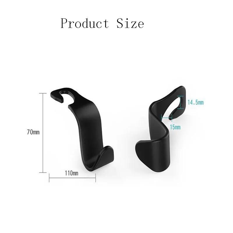 2Pcs Universal Hooks Car Seat Headrest Hook Car Back Seat Organizer Hanger Storage Purse Hook Car Handbag Clothes Grocery Bag
2Pcs Universal Hooks Car Seat Headrest Hook Car Back Seat Organizer Hanger Storage Purse Hook Car Handbag Clothes Grocery Bag