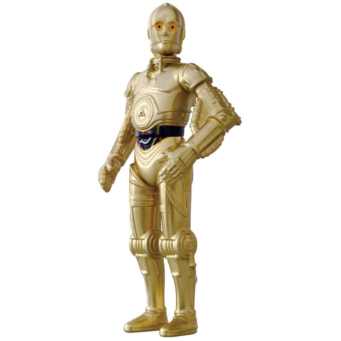Metacolle Star Wars New Height 78mm painted movable figure #12 C-3PO (A Hope) approx. Die-cast
Metacolle Star Wars New Height 78mm painted movable figure #12 C-3PO (A Hope) approx. Die-cast