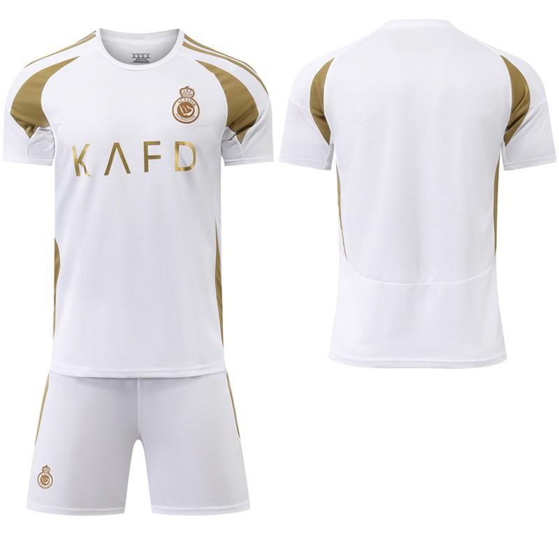 2024-25 Riyadh Victory Second Away Game White No. 7 C Ronaldo Football Sports Set Saudi United Jersey #24
2024-25 Riyadh Victory Second Away Game White No. 7 C Ronaldo Football Sports Set Saudi United Jersey #24