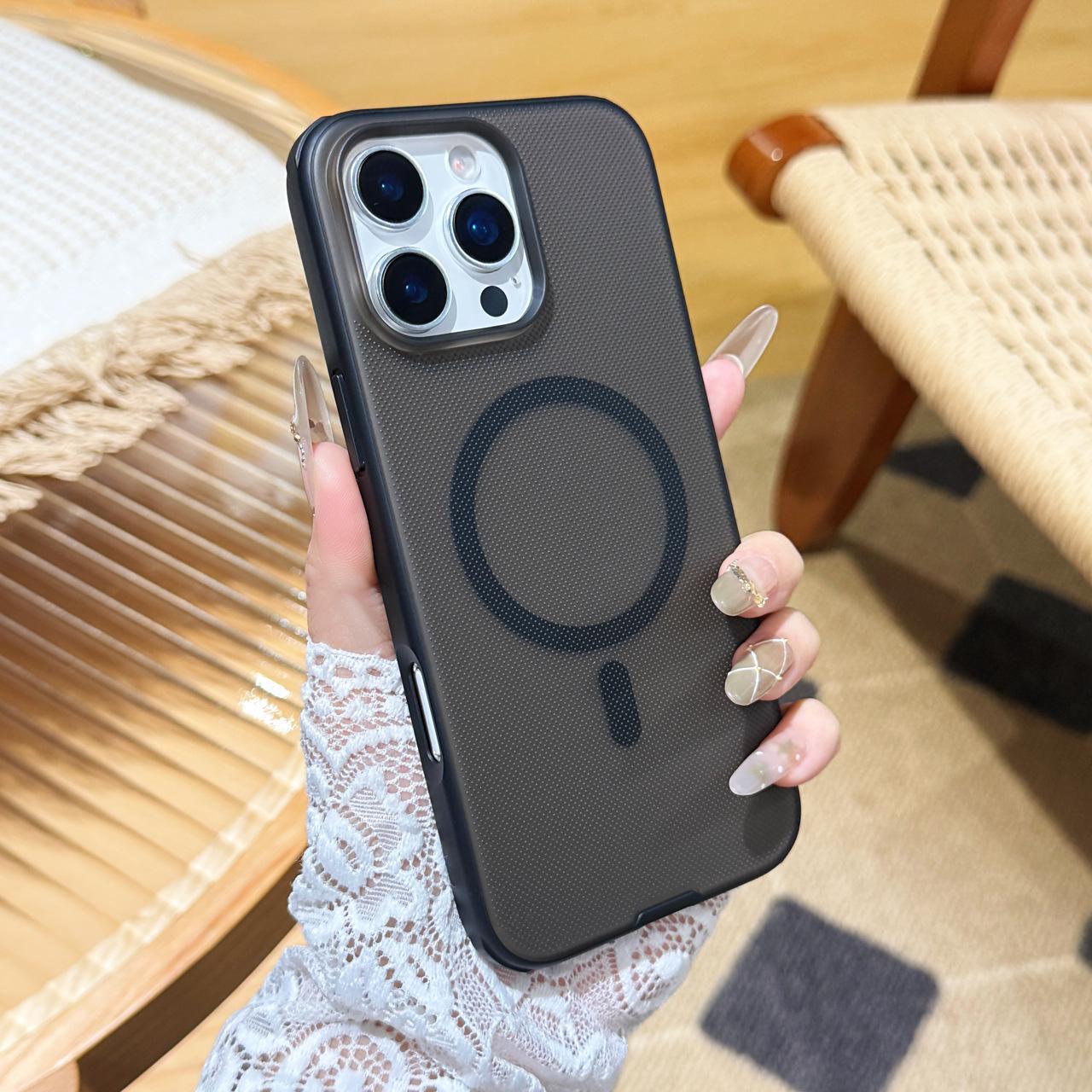 Singularity Magnetic Frosted Case for iPhone 17 Pro Max - Semi-transparent, Drop-proof, Simple, Hard Cover iPhone 16 Pro чёрный
Singularity Magnetic Frosted Case for iPhone 17 Pro Max - Semi-transparent, Drop-proof, Simple, Hard Cover iPhone 16 Pro чёрный