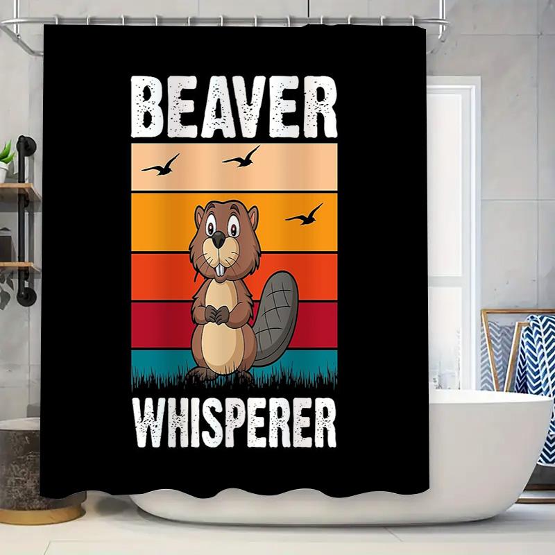 Cute Beaver Shower Curtain Woodland Animal Forest Decor Bathroom Set Waterproof Home Decor Nature Lover Gift Rustic Lodge Theme W60H190(CM)-1 Pcs
Cute Beaver Shower Curtain Woodland Animal Forest Decor Bathroom Set Waterproof Home Decor Nature Lover Gift Rustic Lodge Theme W60H190(CM)-1 Pcs