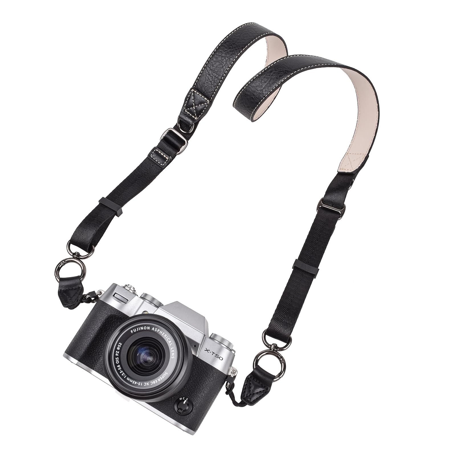 VOVMOEYA Camera Camera Neck Strap with Triangle Ring for and Shoulder Strap for Fuji Compact and Mirrorless Digital Total Length Crossbody or Neck чорний
VOVMOEYA Camera Camera Neck Strap with Triangle Ring for and Shoulder Strap for Fuji Compact and Mirrorless Digital Total Length Crossbody or Neck чорний