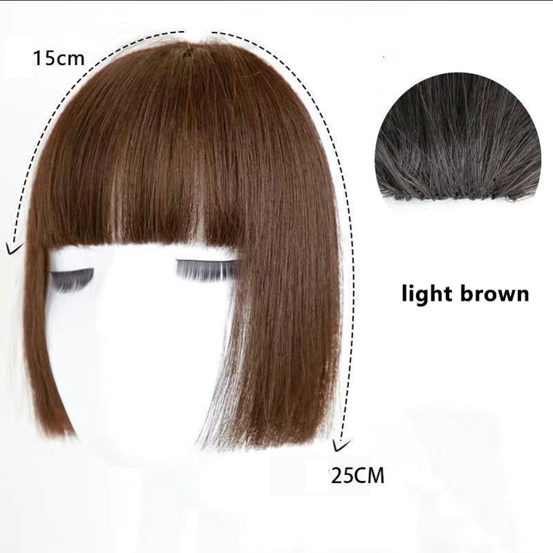 Натуральна стрижка принцеси на чоло Жіноче синтетичне волосся Солодкі круті штучні чубчики для круглих облич Азіатські волокна Аксесуари для волосся 4
Натуральна стрижка принцеси на чоло Жіноче синтетичне волосся Солодкі круті штучні чубчики для круглих облич Азіатські волокна Аксесуари для волосся 4