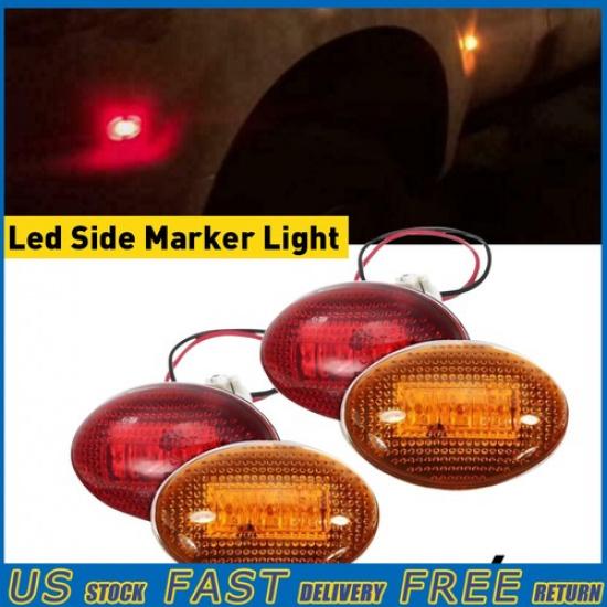 Fit 1999-2010 Ford F350 Amber/Red Side Fender Marker Dually Bed LED Light Kits V
Fit 1999-2010 Ford F350 Amber/Red Side Fender Marker Dually Bed LED Light Kits V