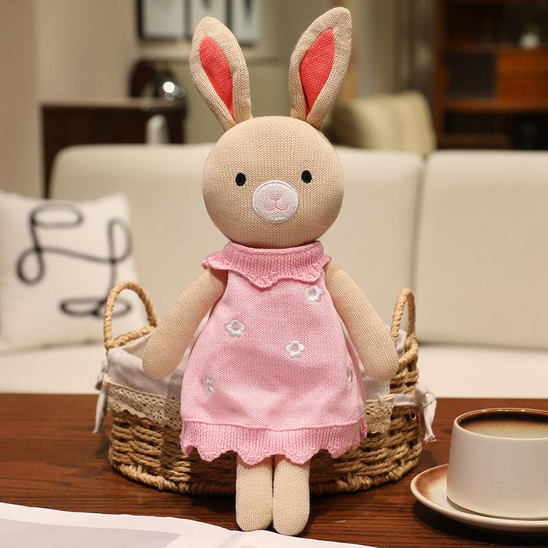 1pc 30cm Cute Rabbit Wear Cloth With Dress Plush Toy Stuffed Soft Animal Dolls Panda Cat Dog For Baby Birthday Gift about 30cm
1pc 30cm Cute Rabbit Wear Cloth With Dress Plush Toy Stuffed Soft Animal Dolls Panda Cat Dog For Baby Birthday Gift about 30cm
