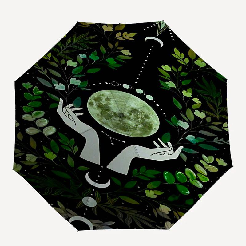 1pc Moon phases, Botanical illustrationOpen/Close Umbrella-Windproof, Compact Travel Umbrella, Sturdy 8-Rib Shaft, Outdoor Accessory, 1026
1pc Moon phases, Botanical illustrationOpen/Close Umbrella-Windproof, Compact Travel Umbrella, Sturdy 8-Rib Shaft, Outdoor Accessory, 1026