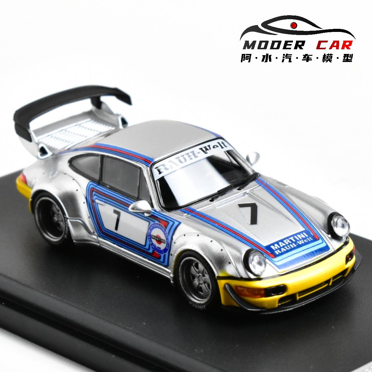 SW 1:64 Souvenir RWB 964 Display Diecast Model Car срібний
SW 1:64 Souvenir RWB 964 Display Diecast Model Car срібний