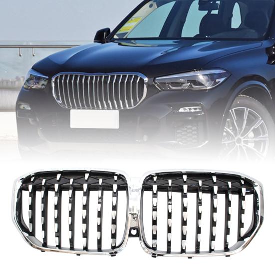 Решетка радиатора Kidney Grille Durable Modification Electronic Center Front Heatresistant Grille 51137454888 51137454890 для BMW X5
Решетка радиатора Kidney Grille Durable Modification Electronic Center Front Heatresistant Grille 51137454888 51137454890 для BMW X5