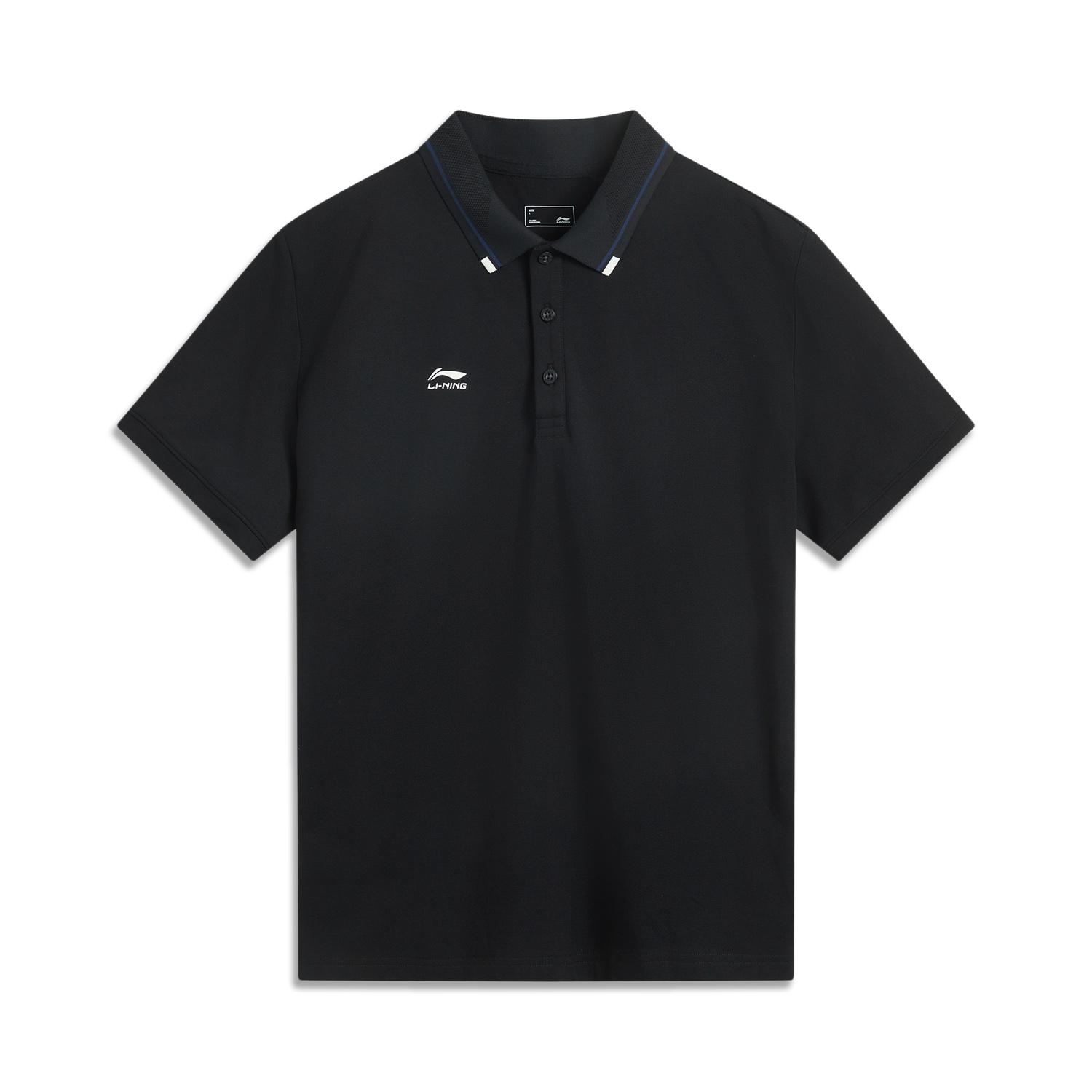 Li Ning Sports Lifestyle Series Solid Color Comfortable Breathable Versatile Short Sleeve Polo Shirt Men Polo Shirts Black APLV063-2 M
Li Ning Sports Lifestyle Series Solid Color Comfortable Breathable Versatile Short Sleeve Polo Shirt Men Polo Shirts Black APLV063-2 M