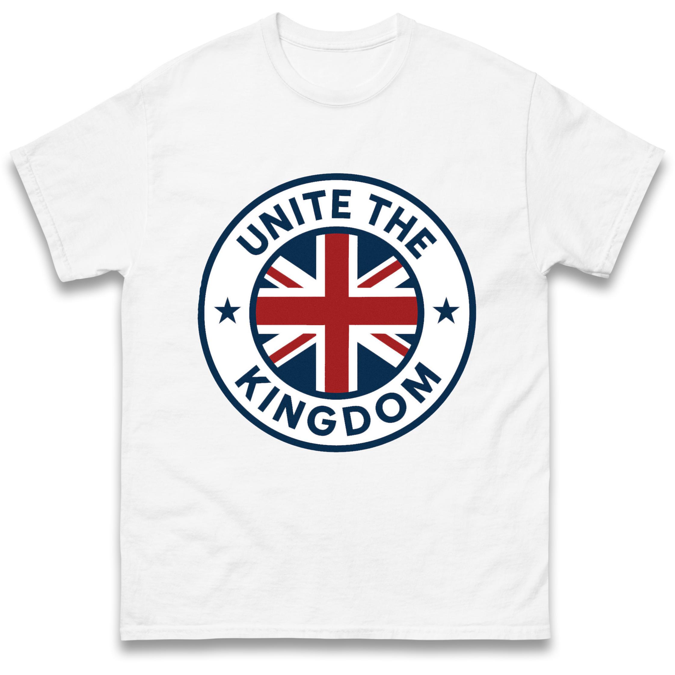 Unite The Kingdom T Shirt Tshirt Mens Womens Unisex Tops Tees XL
Unite The Kingdom T Shirt Tshirt Mens Womens Unisex Tops Tees XL
