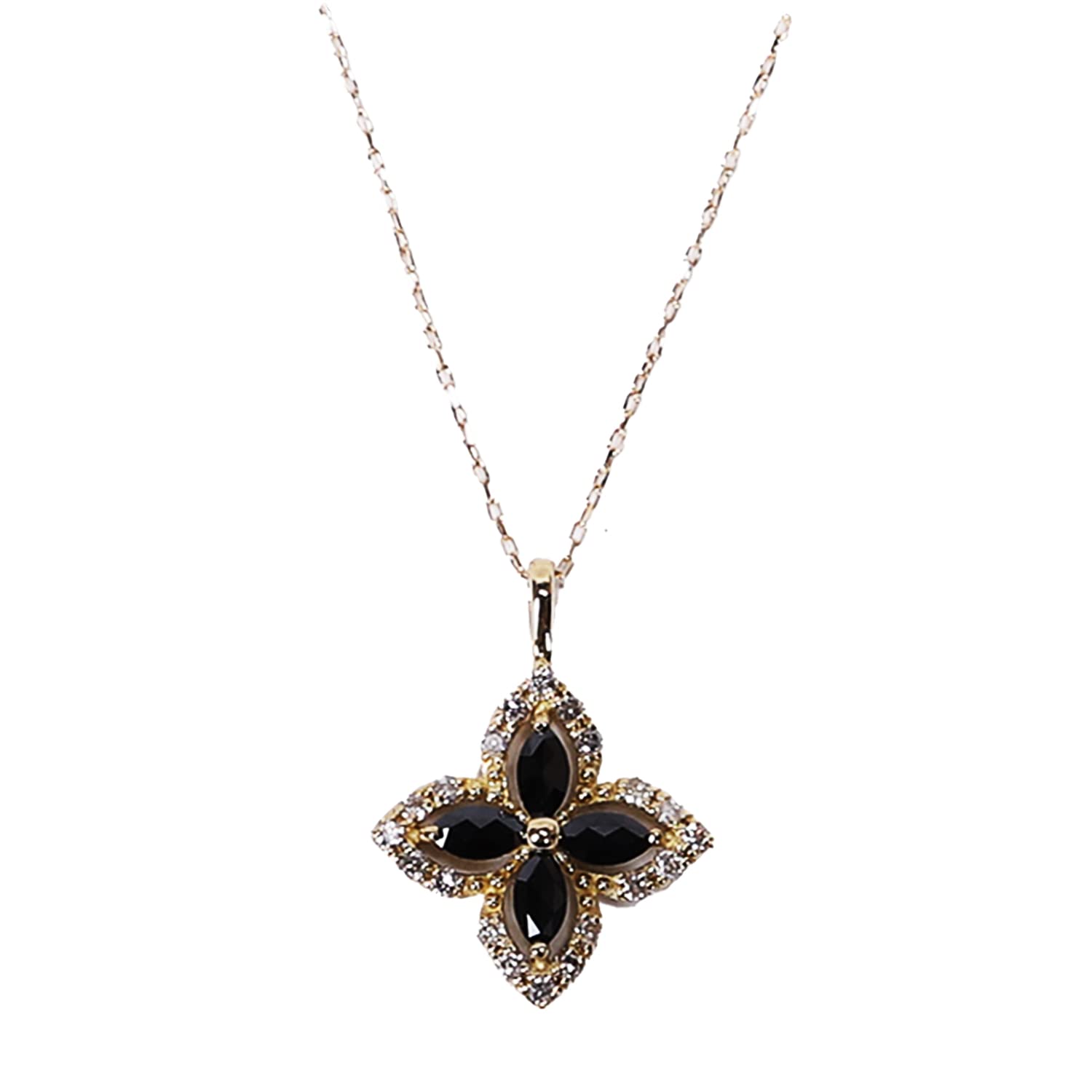 Atelier Rametto Black Diamond Pendant K18 Yellow Gold Diamond Pendant Necklace Carat 18K Box Cute Ribbon Yellow 0.5 (18K Gold, 0.4)
Atelier Rametto Black Diamond Pendant K18 Yellow Gold Diamond Pendant Necklace Carat 18K Box Cute Ribbon Yellow 0.5 (18K Gold, 0.4)
