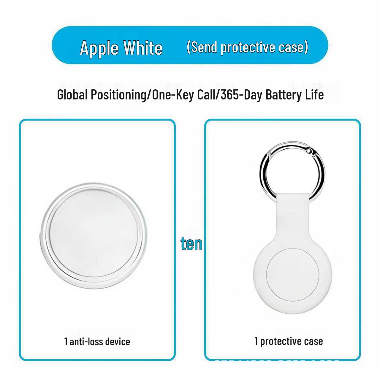 Cross-Border Anti-Lost Airtag: Global Positioning for Apple & Android - Dual System Compatibility
Cross-Border Anti-Lost Airtag: Global Positioning for Apple & Android - Dual System Compatibility