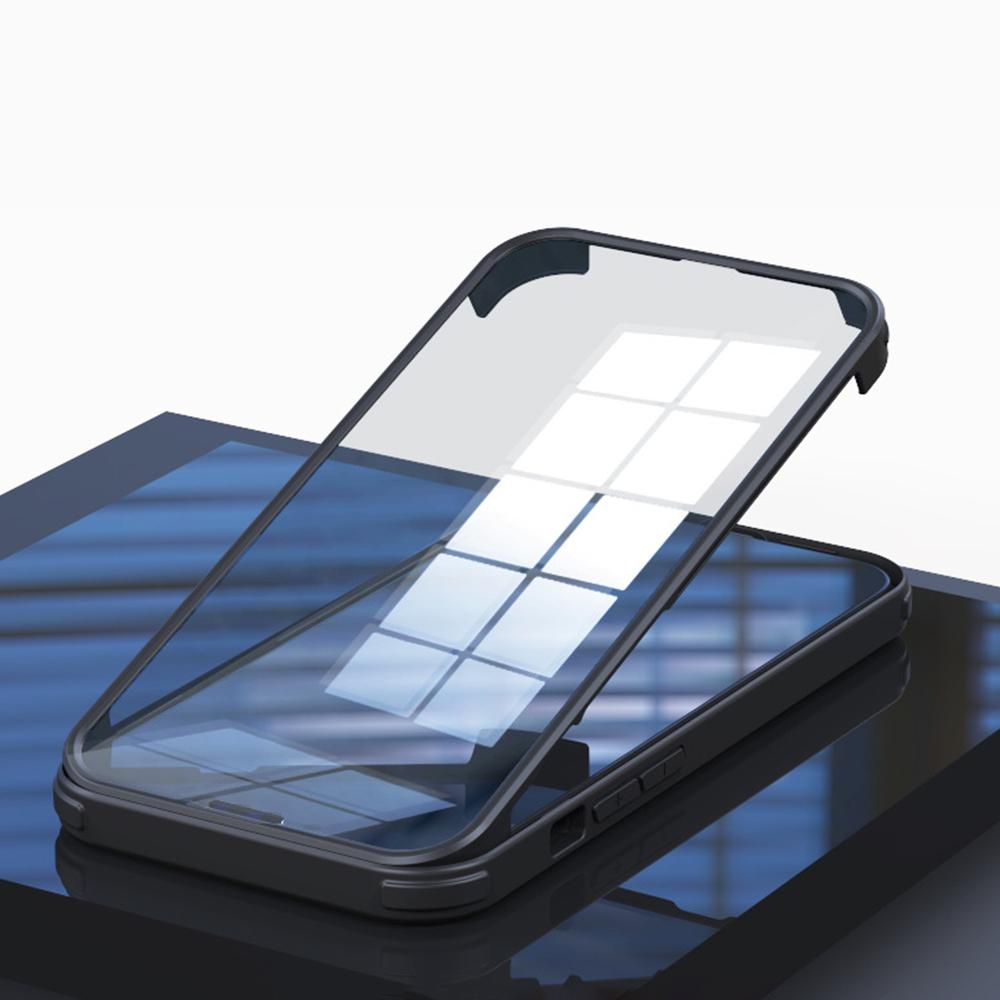 For iPhone 14 Single-sided Tempered Glass+TPU Phone Case Full Protection Anti-drop Cover Black
For iPhone 14 Single-sided Tempered Glass+TPU Phone Case Full Protection Anti-drop Cover Black