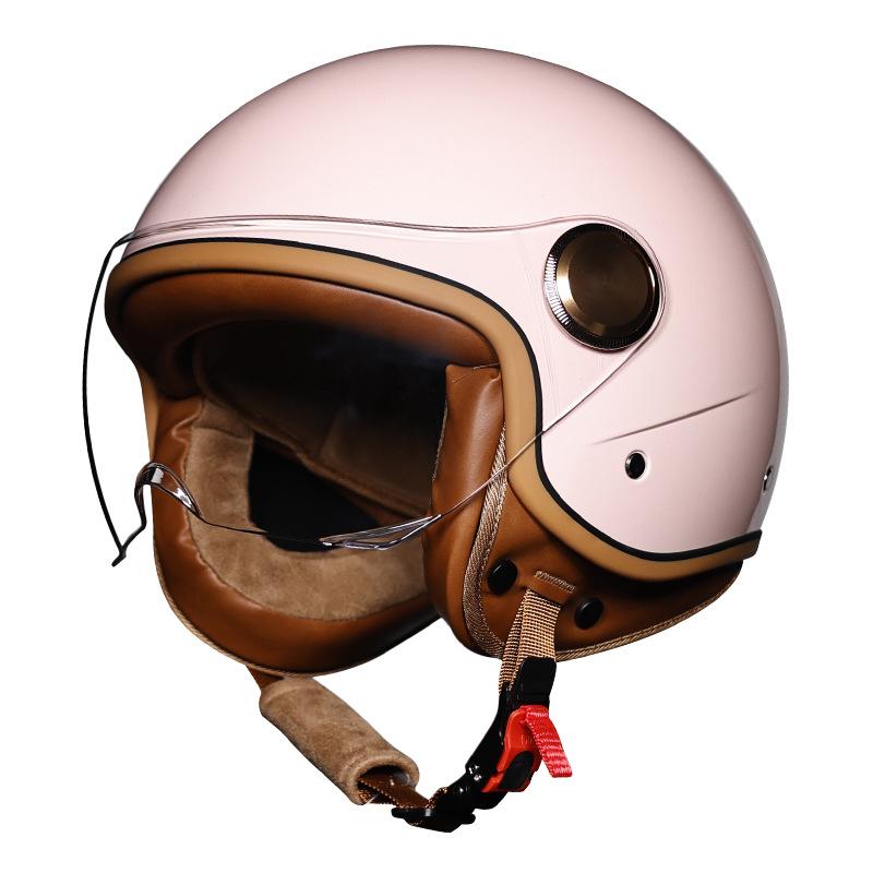 Retro motorcycle helmet for men and women, electric scooter half-cover type3/4Half helmet with Bluetooth for all seasons S
Retro motorcycle helmet for men and women, electric scooter half-cover type3/4Half helmet with Bluetooth for all seasons S
