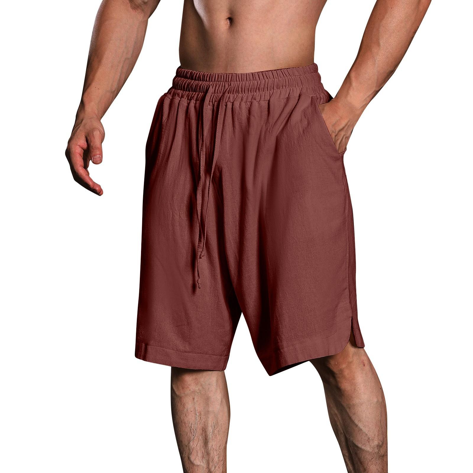 Мужские повседневные шорты на шнурке Мужские дышащие шорты из хлопка и льна S
Мужские повседневные шорты на шнурке Мужские дышащие шорты из хлопка и льна S