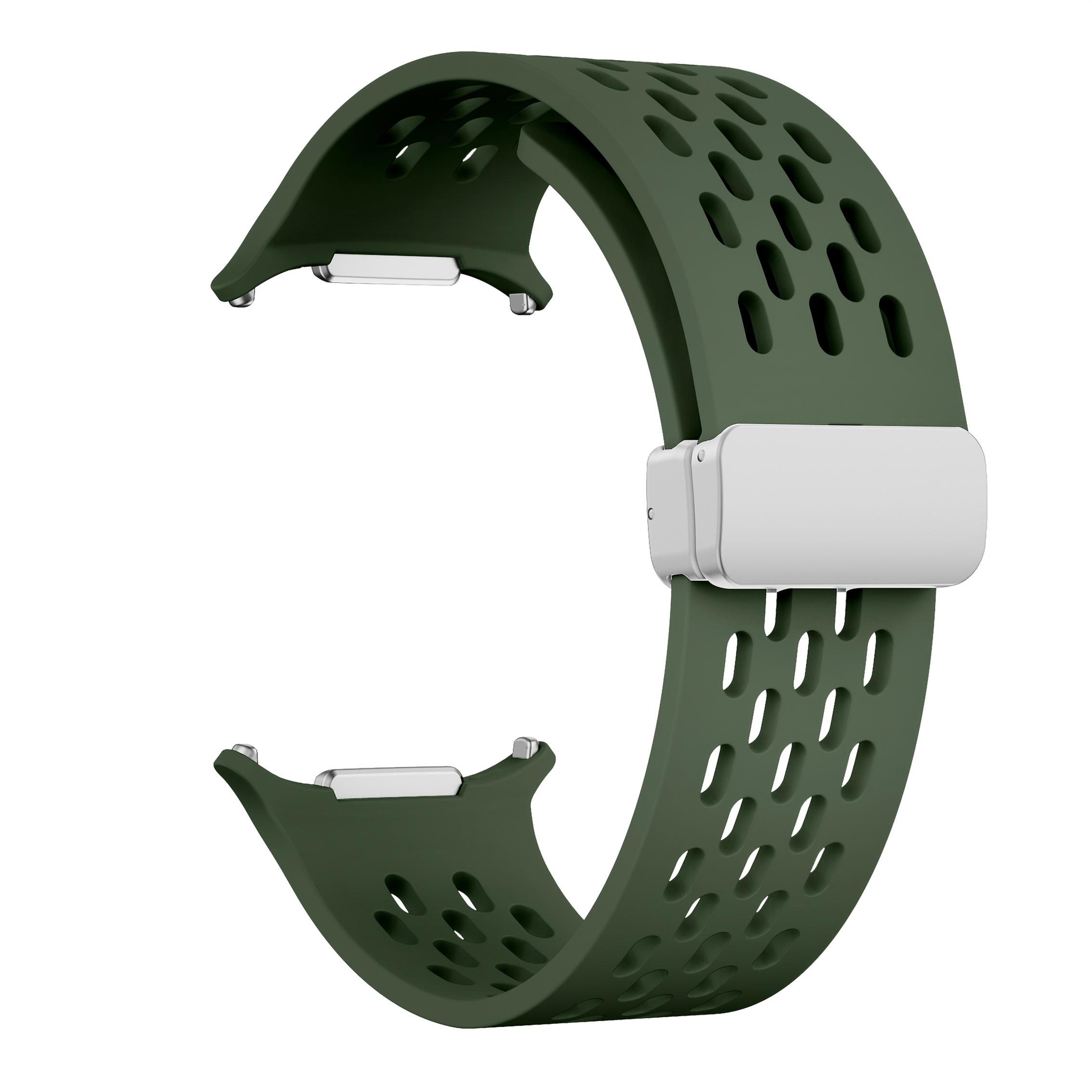 Magnetic Folding Buckle Strap for Samsung Watch Ultra Metal Bead Replacement Breath-Air Fitness Watch Accessory For watch Ultra армия зеленый
Magnetic Folding Buckle Strap for Samsung Watch Ultra Metal Bead Replacement Breath-Air Fitness Watch Accessory For watch Ultra армия зеленый