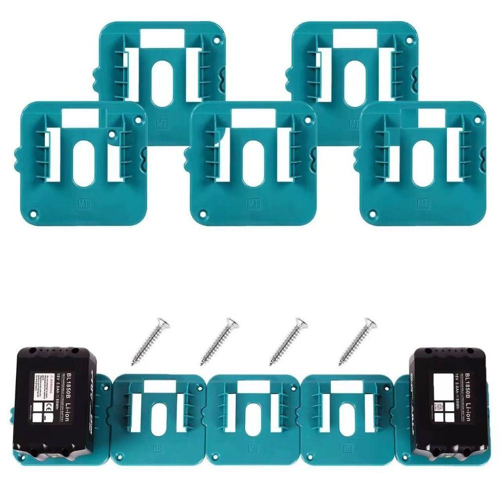 Durable Storage Rack Wear-resistant Battery Base 5pcs/set Wall Mount Power Tool Part 10cm(3.94in) and 9cm(3.54in)
Durable Storage Rack Wear-resistant Battery Base 5pcs/set Wall Mount Power Tool Part 10cm(3.94in) and 9cm(3.54in)