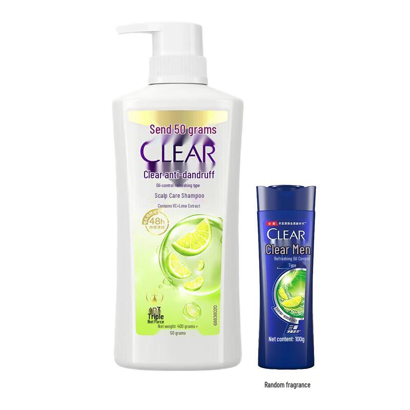 Clear Anti-Dandruff Oil Control Shampoo
Clear Anti-Dandruff Oil Control Shampoo