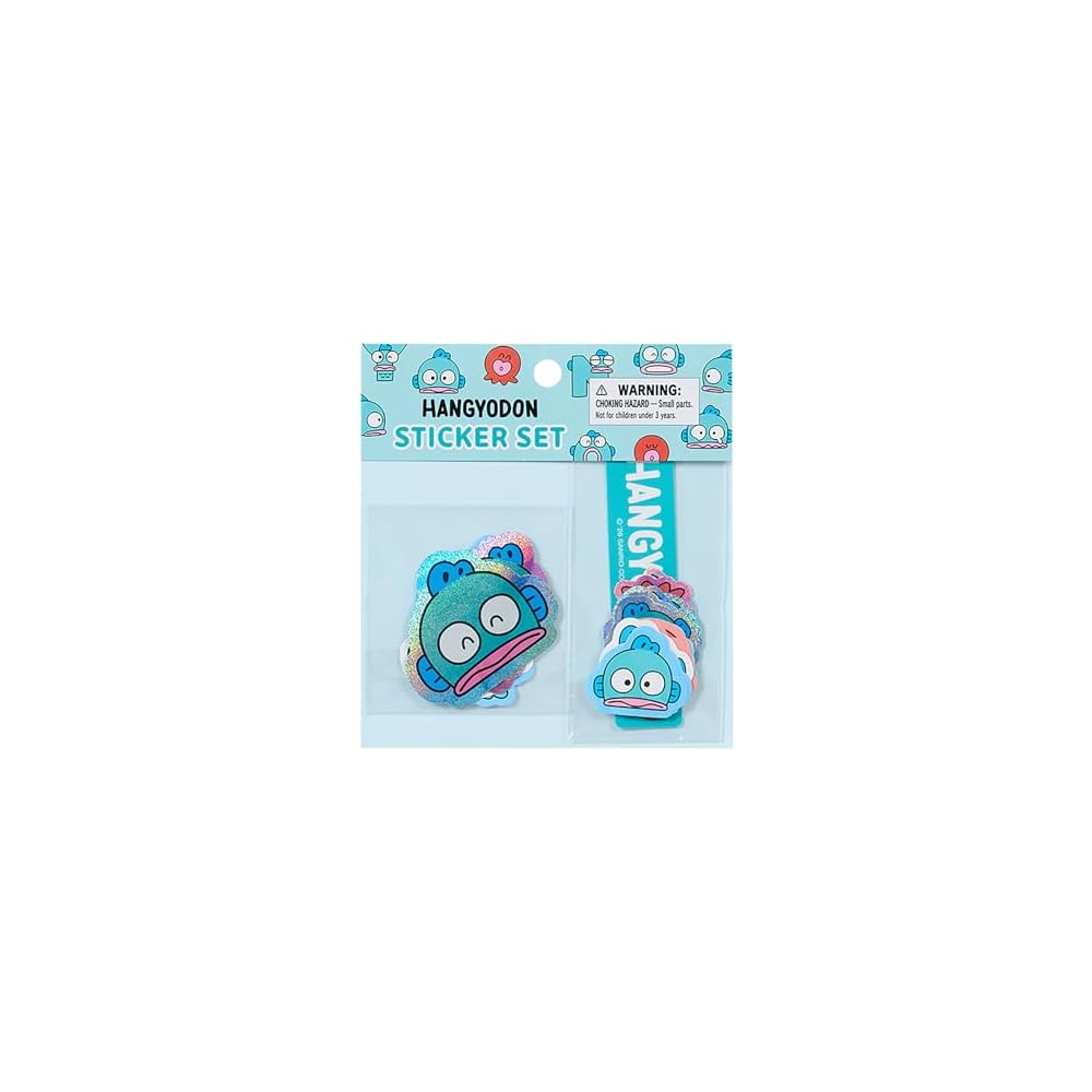 Sanrio Sticker Set Hangyodon Bad Badtz-Maru Funny Face Design Ages 3 and Up
Sanrio Sticker Set Hangyodon Bad Badtz-Maru Funny Face Design Ages 3 and Up