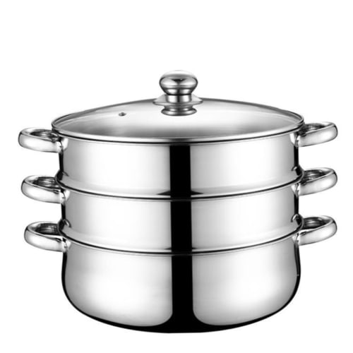 NUOLUX Stainless Steel Soup Pot for Steaming, Stockpot Steamer, Three-Layer Steamer, Large Stock Pot, Soup Steamer Pot, Stainless Steel Steamer, Cooki
NUOLUX Stainless Steel Soup Pot for Steaming, Stockpot Steamer, Three-Layer Steamer, Large Stock Pot, Soup Steamer Pot, Stainless Steel Steamer, Cooki