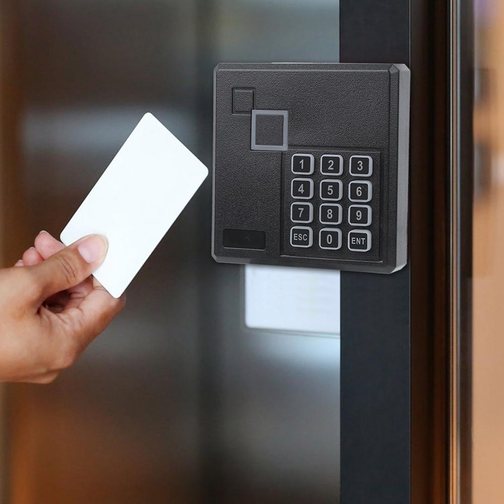 Водонепроникний, захищений від дощу зчитувач карток доступу для дверей, система входу для будівель, готелів, чорний
Водонепроникний, захищений від дощу зчитувач карток доступу для дверей, система входу для будівель, готелів, чорний