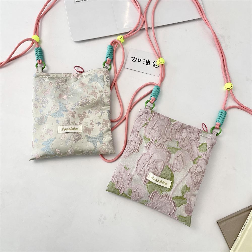 Spring and summer new colorful butterfly mobile phone bag sundries storage shoulder crossbody bag sweet adjustable pouch
Spring and summer new colorful butterfly mobile phone bag sundries storage shoulder crossbody bag sweet adjustable pouch