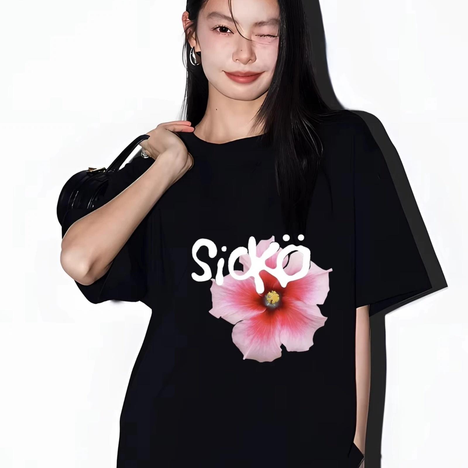 2025 Y2K top T-shirt Korean Japanese fashion oversized street flower print T-shirt men s and women s short sleeved shirt XXXXXL різнокольоровий
2025 Y2K top T-shirt Korean Japanese fashion oversized street flower print T-shirt men s and women s short sleeved shirt XXXXXL різнокольоровий