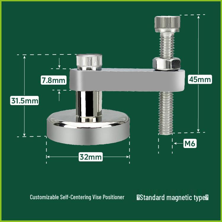 Custom Magnetic CNC Workpiece Positioning Fixture
Custom Magnetic CNC Workpiece Positioning Fixture