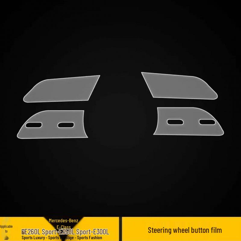 Mercedes-Benz E-Class E300L/E260L Interior Protection Film for Console & Nav Screen (2024-2025 Models)
Mercedes-Benz E-Class E300L/E260L Interior Protection Film for Console & Nav Screen (2024-2025 Models)