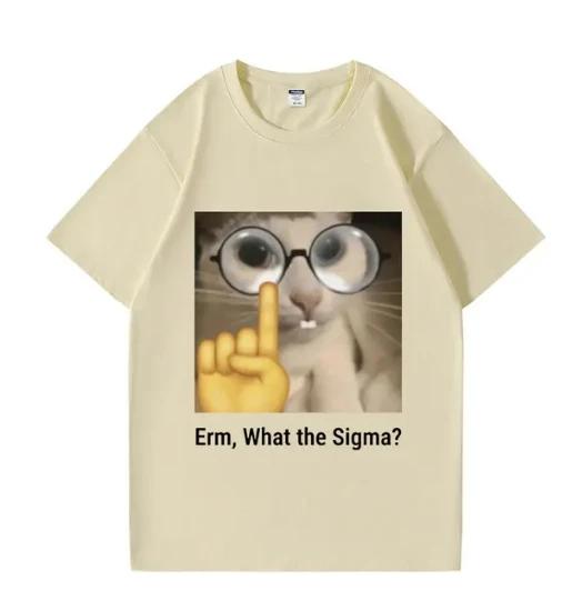 So what is Sigma Fun T-shirt for Women, Silly Cat, Humorous Printed Fashion Top, O-neck Cute Extra Large Street Wear 4XL
So what is Sigma Fun T-shirt for Women, Silly Cat, Humorous Printed Fashion Top, O-neck Cute Extra Large Street Wear 4XL
