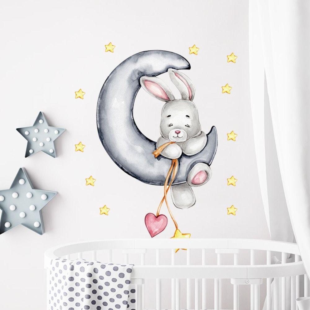 40см*60см Спящее животное на Луне Наклейка Мультфильм Животное Звезды Облака Наклейки Гостиная
40см*60см Спящее животное на Луне Наклейка Мультфильм Животное Звезды Облака Наклейки Гостиная