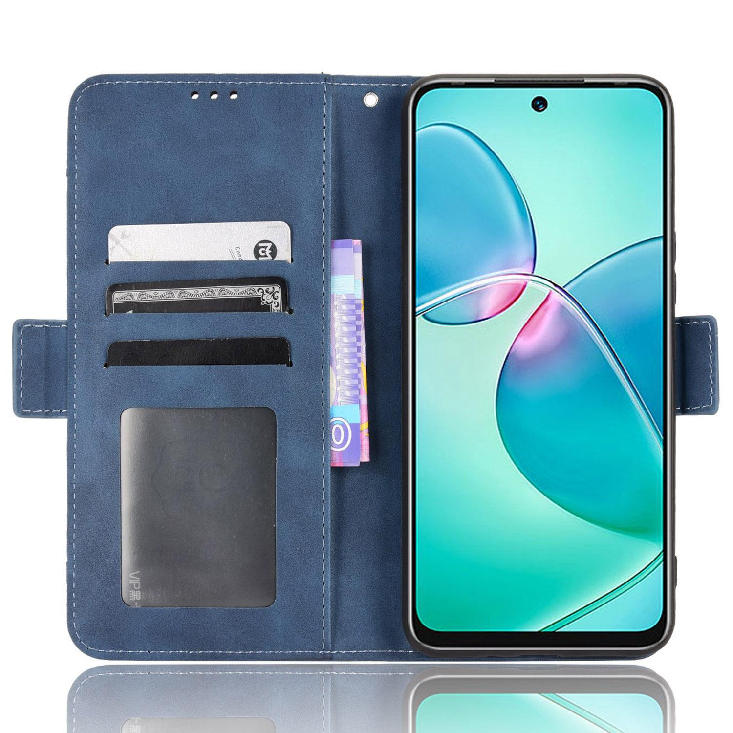 For Infinix Hot 12 Play 4G Case with Multiple Card Slots PU Leather Phone Cover Stand Wallet Case Blue
For Infinix Hot 12 Play 4G Case with Multiple Card Slots PU Leather Phone Cover Stand Wallet Case Blue