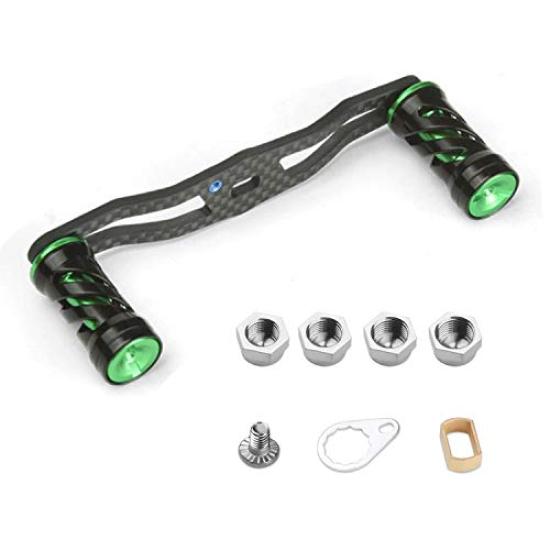 VISPREA Reel Carbon Parts Baitcasting Reel Handle 111mm Crank Carbon Shimano Daiwa Custom Parts Replacement YU77 (Green) зелёный
VISPREA Reel Carbon Parts Baitcasting Reel Handle 111mm Crank Carbon Shimano Daiwa Custom Parts Replacement YU77 (Green) зелёный