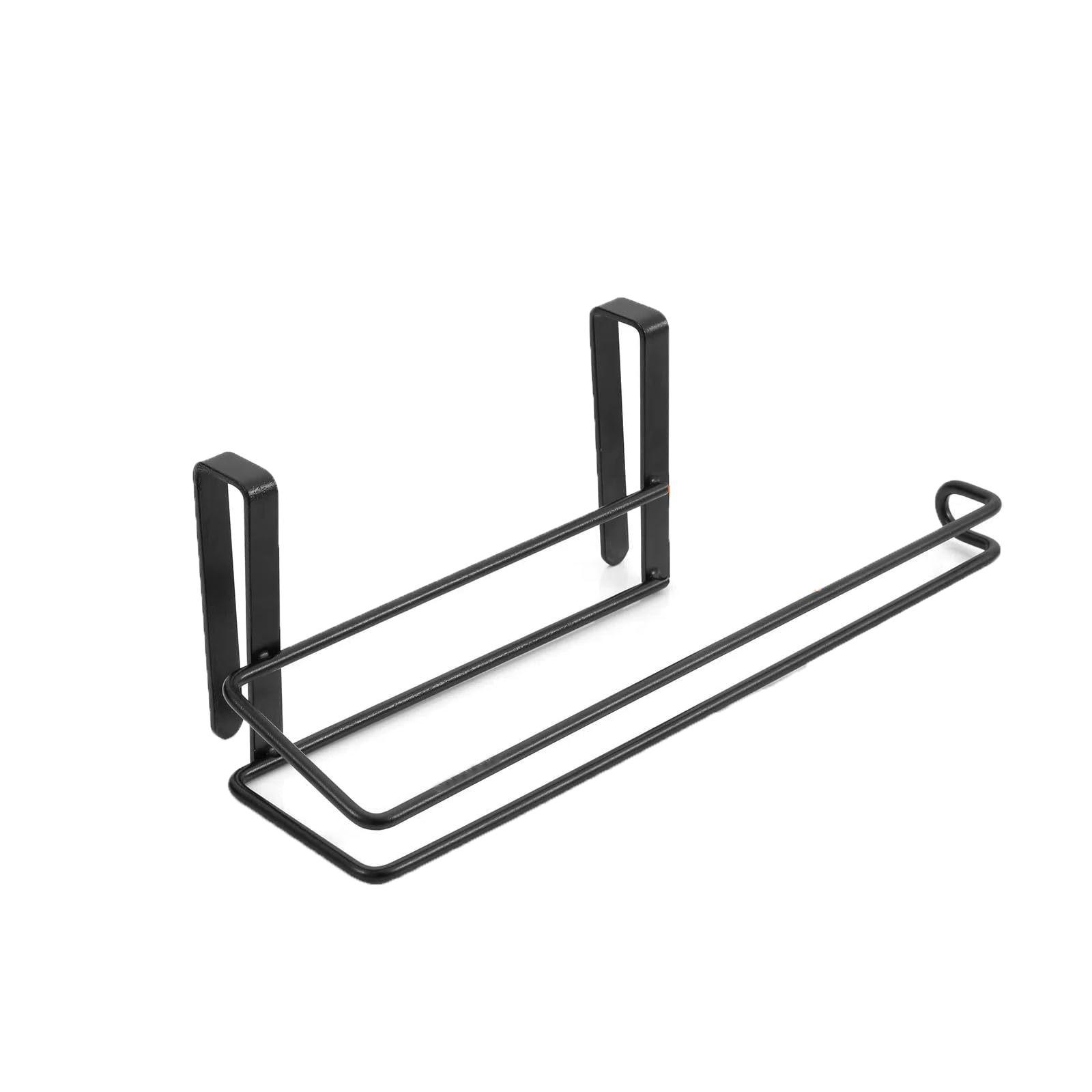 Черный держатель для бумажных полотенец на дверцу шкафа, легко устанавливается, держатель для бумажных полотенец на кухонный шкаф, металлические изделия One Size
Черный держатель для бумажных полотенец на дверцу шкафа, легко устанавливается, держатель для бумажных полотенец на кухонный шкаф, металлические изделия One Size