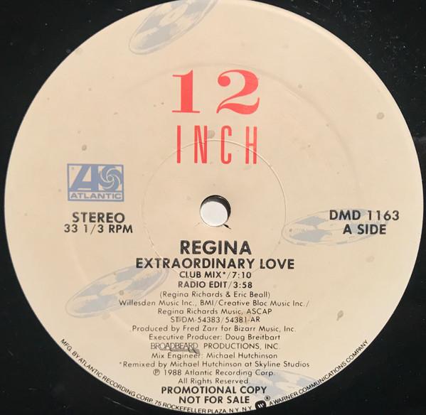 12-дюймовая пластинка REGINA - Extraordinary Love DMD1163 Atlantic 1988 США Дэнс и Электроника Б/У
12-дюймовая пластинка REGINA - Extraordinary Love DMD1163 Atlantic 1988 США Дэнс и Электроника Б/У