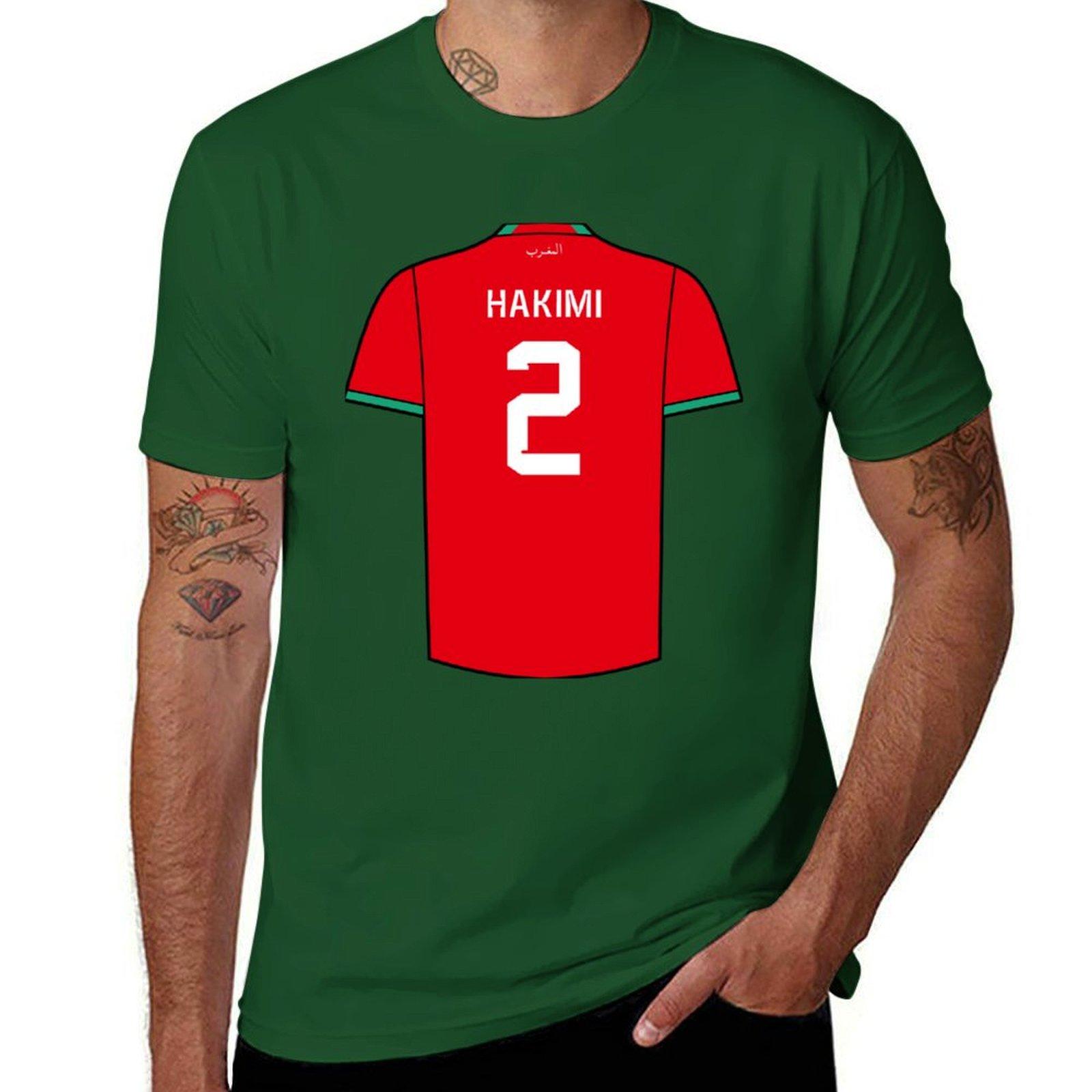 Achraf Hakimi Morocco Kit Tshirt hippie clothes funnys big and tall t shirts for men 4XL
Achraf Hakimi Morocco Kit Tshirt hippie clothes funnys big and tall t shirts for men 4XL