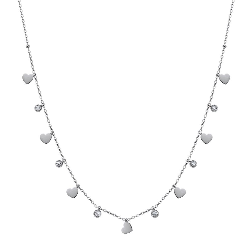 EFFIE QUEEN Stainless Steel Simple Zircon Star Heart Necklace Waterproof Metal Heart Star CZ Collar Choker Chain Jewelry STKN26
EFFIE QUEEN Stainless Steel Simple Zircon Star Heart Necklace Waterproof Metal Heart Star CZ Collar Choker Chain Jewelry STKN26