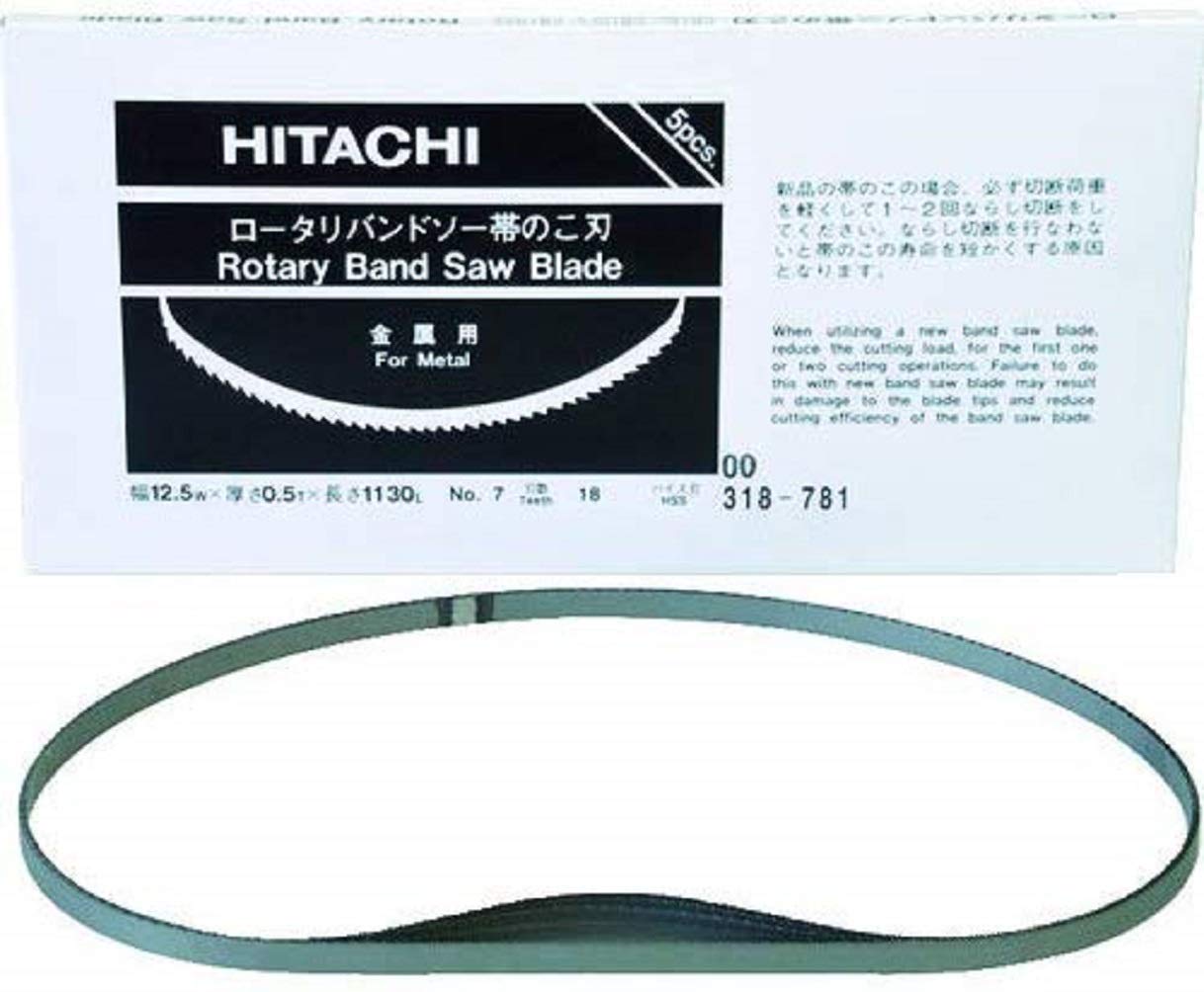 HiKOKI band saw blade 18 threads speed NO.7 (high steel) (5 pieces) 0031-8781 зелений
HiKOKI band saw blade 18 threads speed NO.7 (high steel) (5 pieces) 0031-8781 зелений