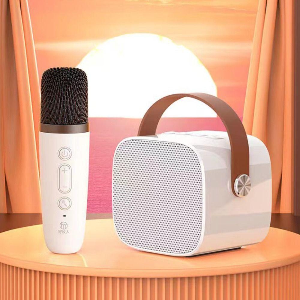 Portable K1 Wireless Speaker Wireless Karaoke Bluetooth Speaker Adults and Kid blue-single mic
Portable K1 Wireless Speaker Wireless Karaoke Bluetooth Speaker Adults and Kid blue-single mic