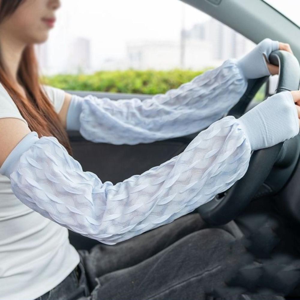 Elegant Sun Protection Arm Sleeves Breathable Summer Ice Silk Long Sleeves Driving рожевий
Elegant Sun Protection Arm Sleeves Breathable Summer Ice Silk Long Sleeves Driving рожевий