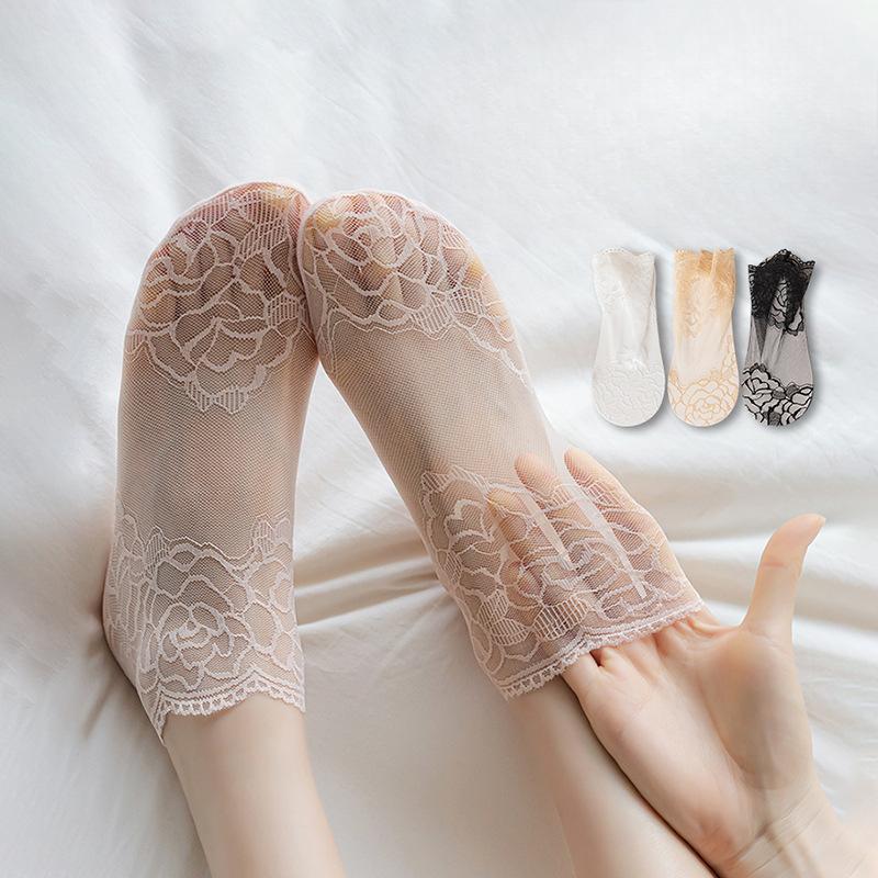 Women s Summer Ultra Thin Transparent Non Slip Lace Lace Short Tube Socks 1 pair рожевий
Women s Summer Ultra Thin Transparent Non Slip Lace Lace Short Tube Socks 1 pair рожевий