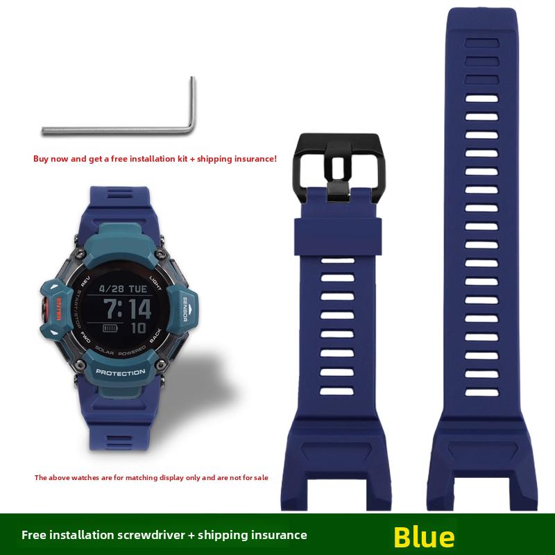 High quality Rubber strap For Casio 3515 GBD-H2000 men s mountaineering sports silicone watch band Notched Bracelet accessories For GBD-H2000 синій
High quality Rubber strap For Casio 3515 GBD-H2000 men s mountaineering sports silicone watch band Notched Bracelet accessories For GBD-H2000 синій