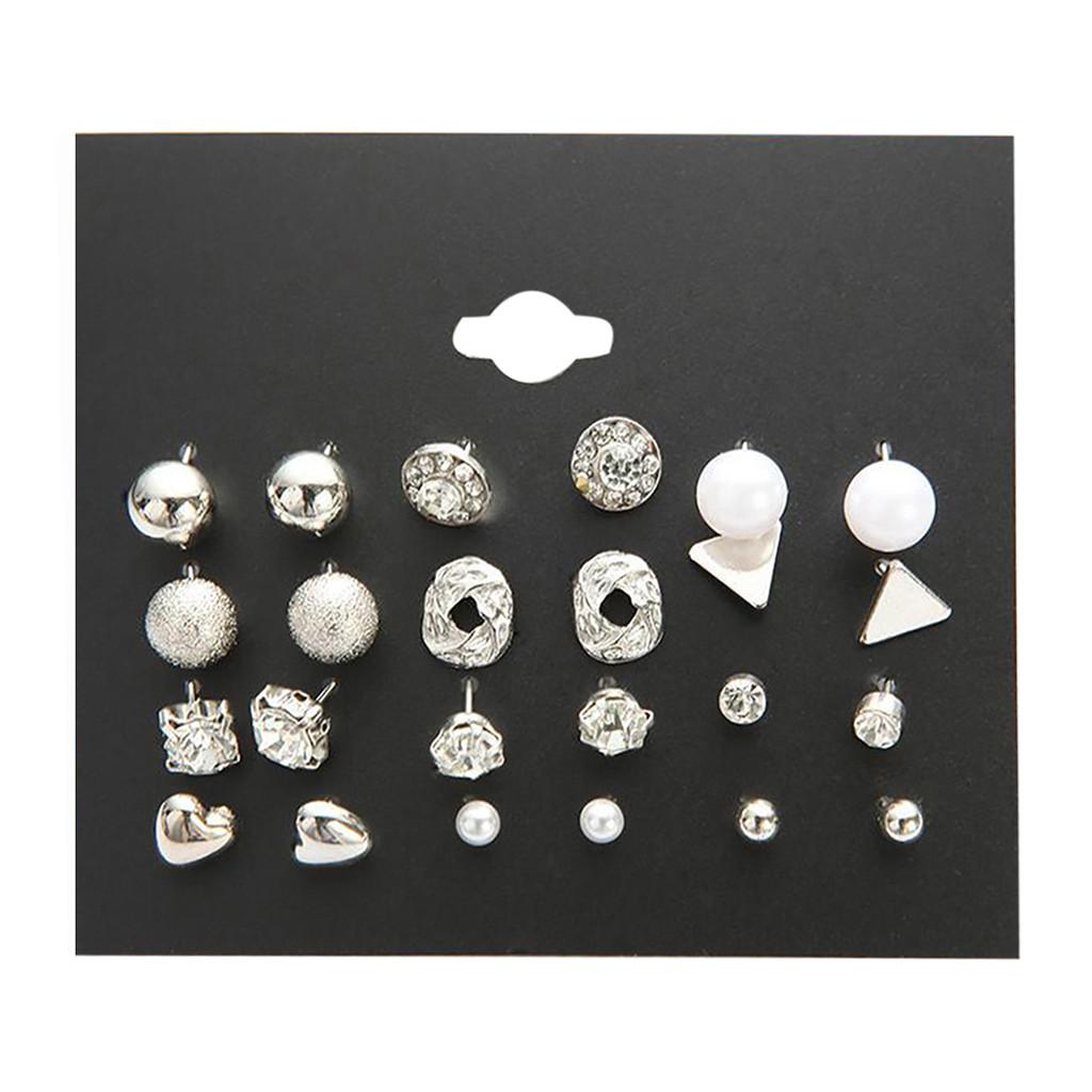 (SU)Циркон Кристалл Горный хрусталь Ушная шпилька Серьги Мода Женщины Ювелирные изделия 12Пары / Набор
(SU)Циркон Кристалл Горный хрусталь Ушная шпилька Серьги Мода Женщины Ювелирные изделия 12Пары / Набор