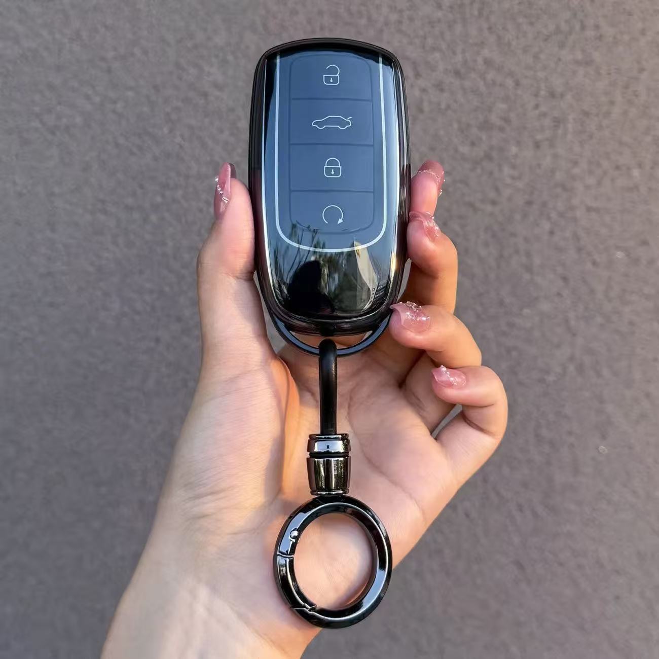 Slim Car Key Fob Case Cover Keychain For Chery Tiggo 7 8 Pro Max Omoda 5 C5 S5 O5 Jaecoo J7 J8 Accessories Black Transparent
Slim Car Key Fob Case Cover Keychain For Chery Tiggo 7 8 Pro Max Omoda 5 C5 S5 O5 Jaecoo J7 J8 Accessories Black Transparent