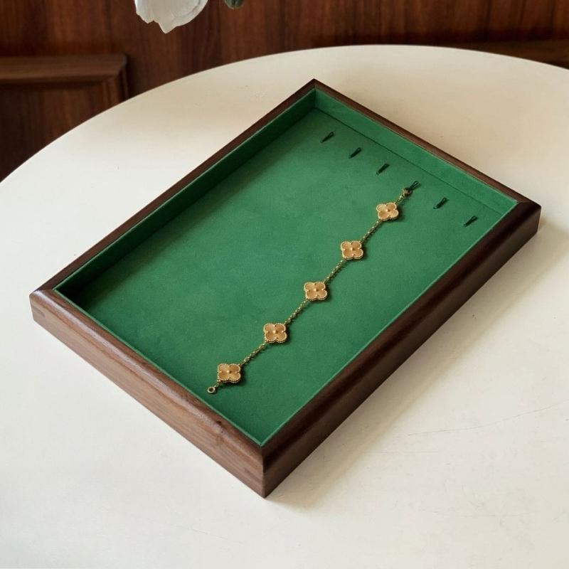Retro Jewelry Tray Green Necklace Bracelet Display Trays Counter Ring Earring Storage Tray Live Streaming Jewelry Display Props
Retro Jewelry Tray Green Necklace Bracelet Display Trays Counter Ring Earring Storage Tray Live Streaming Jewelry Display Props