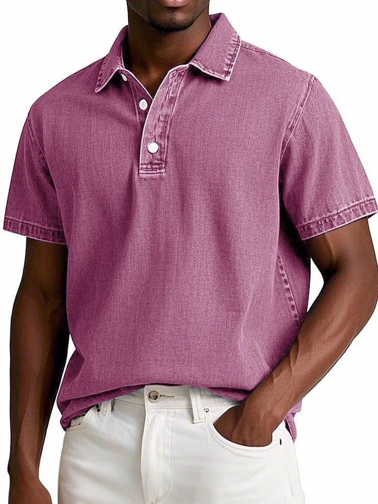 Men s Slim Fit Short Sleeve Polo Shirt, Casual Button Down Collar, Solid Color Cotton Blend, Multiple Colors Available 5XL рожевий
Men s Slim Fit Short Sleeve Polo Shirt, Casual Button Down Collar, Solid Color Cotton Blend, Multiple Colors Available 5XL рожевий