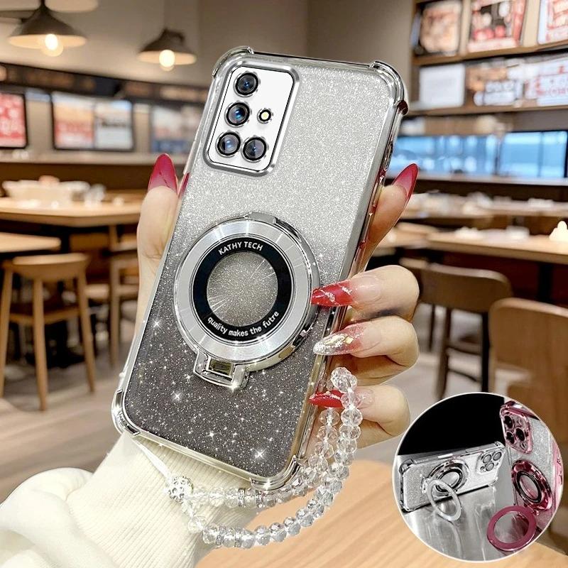 Прозрачный чехол-подставка для кольца класса люкс с цепочкой, гальванизированный силиконовый чехол для Samsung Galaxy A51 A31 A21s A50 A12 A22 4g 5g A30 Edge, противоударный чехол A34 5G серебряный
Прозрачный чехол-подставка для кольца класса люкс с цепочкой, гальванизированный силиконовый чехол для Samsung Galaxy A51 A31 A21s A50 A12 A22 4g 5g A30 Edge, противоударный чехол A34 5G серебряный